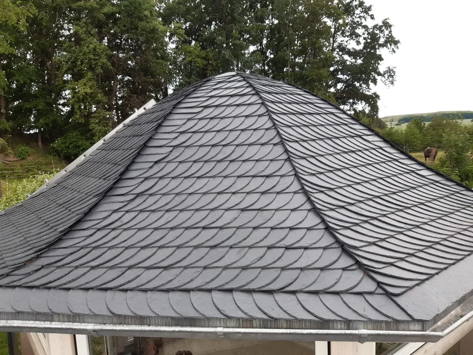 Wandverkleidung Schiefer